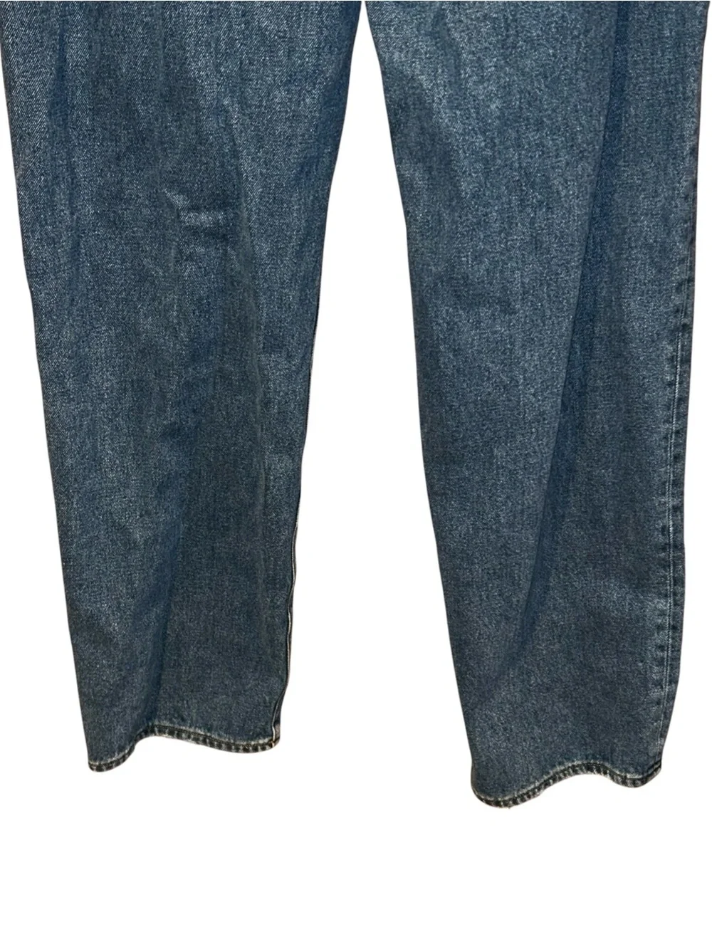Madewell‎ Baggy Straight Jeans Womens 29 Medium Wash High Rise 100% Cotton